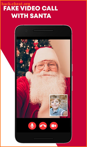 A Live Santa Claus Video Call screenshot