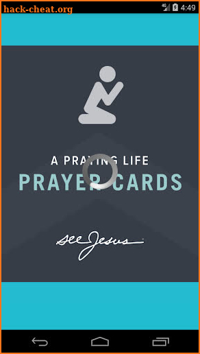 A Praying Life - Prayer Cards screenshot