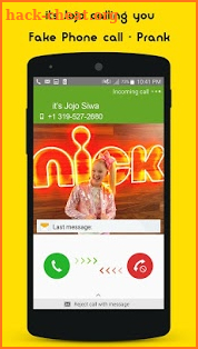 A Real Live Call From Jojo Siwa - Fake Call Prank screenshot