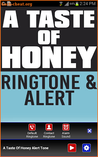 A Taste of Honey Ringtone screenshot