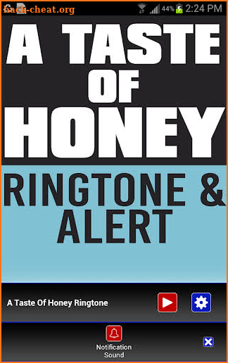 A Taste of Honey Ringtone screenshot