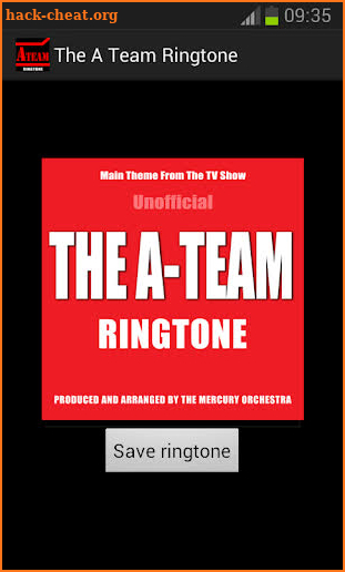 A Team Ringtone Unofficial screenshot