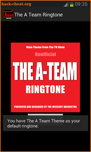 A Team Ringtone Unofficial screenshot