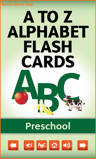 A To Z Alphabet Flash Cards screenshot