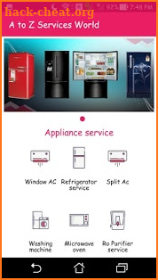 A TO Z Serviceworld -  Appliance Service APP screenshot