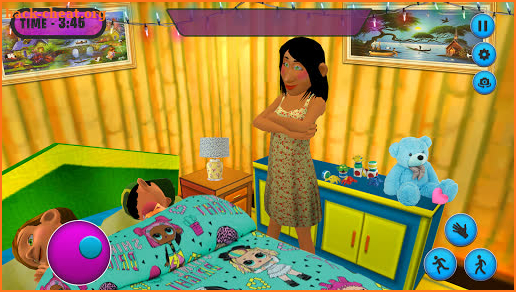 A virtual Babysitter: babysitting mother simulator screenshot