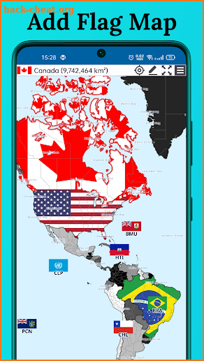 A+ World Map Editor screenshot