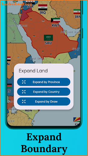 A+ World Map Editor screenshot
