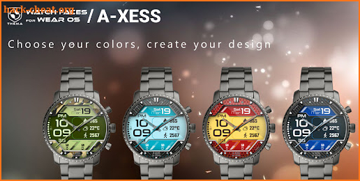 A-Xess Watch Face screenshot