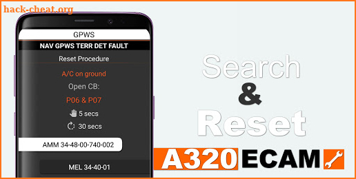 A320 ECAM Reset Pro screenshot