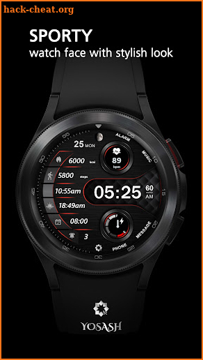 A340 Watch Face - YOSASH screenshot