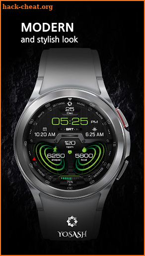 A375 Watch Face - YOSASH screenshot