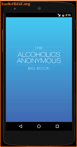 AA Big Book App screenshot