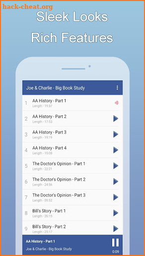 AA Big Book Audio Tapes screenshot