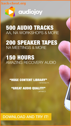 AA Drop the Rock 12 Step Sobriety Workshops Audio screenshot