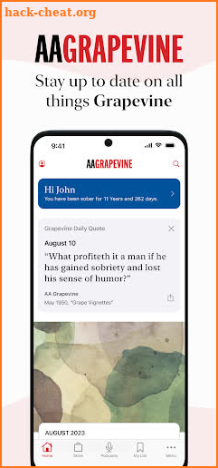 AA Grapevine screenshot