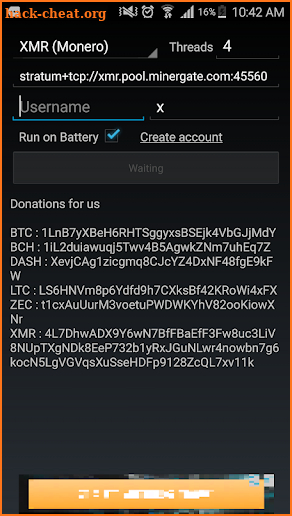 AA Miner (BTC,LTC,XMR.. CryptoCoin Miner) Guide screenshot