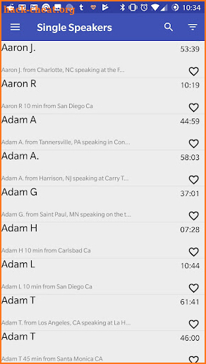 AA Speakers (Alcoholics) screenshot