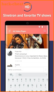 AA Video Player screenshot