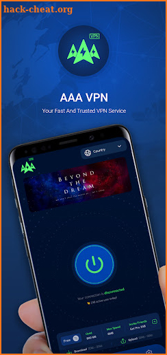 AAA VPN screenshot