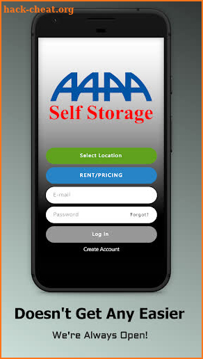 AAAA Self Storage screenshot