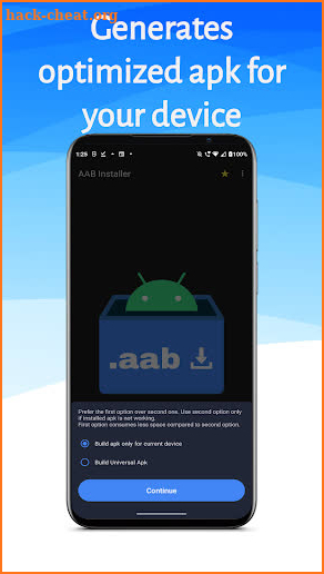 AAB Installer screenshot