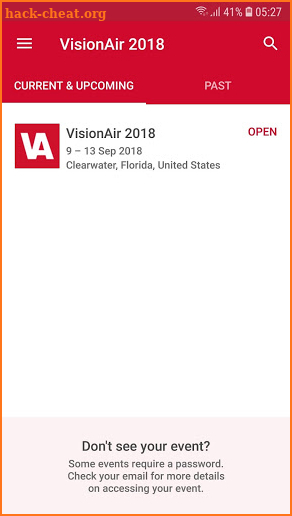 AAF Flanders VisionAir 2018 screenshot