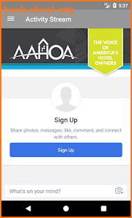 AAHOA App screenshot