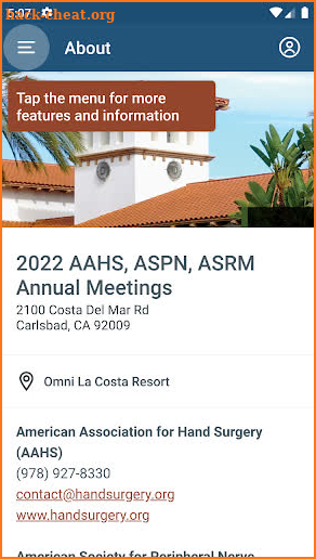 AAHS, ASPN, ASRM, Meeting screenshot