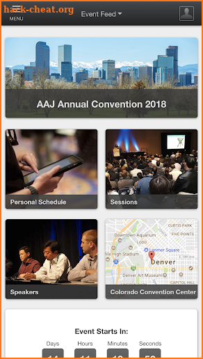 AAJ Annual Convention 2018 screenshot