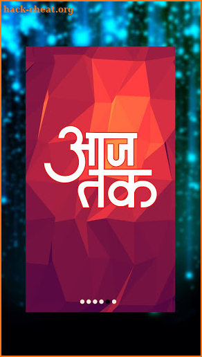 Aaj Tak TV Live screenshot