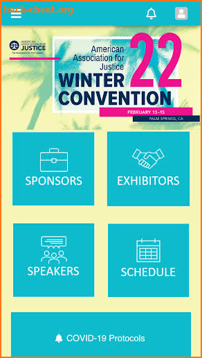 AAJ Winter Convention 2022 screenshot