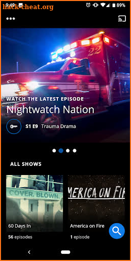 A&E - Watch Full Episodes of TV Shows screenshot