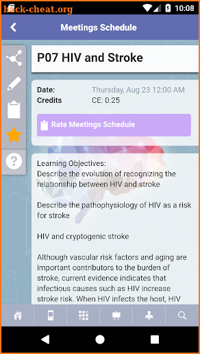 AANN Meetings screenshot