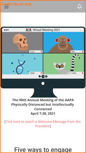 AAPA 2021 screenshot