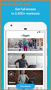 Aaptiv: #1 Audio Fitness App screenshot