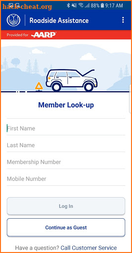 AARP Roadside from Allstate screenshot