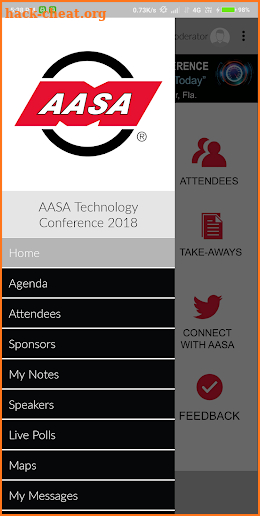 AASA Technology Conference screenshot