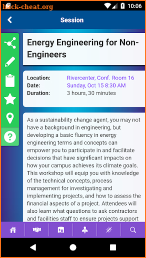 AASHE Conferences screenshot