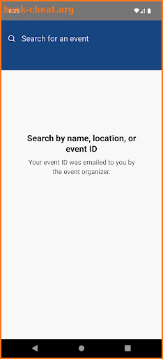 A.A.W.S. Events screenshot