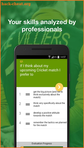 AB de Villiers Whole Brain Cricket screenshot