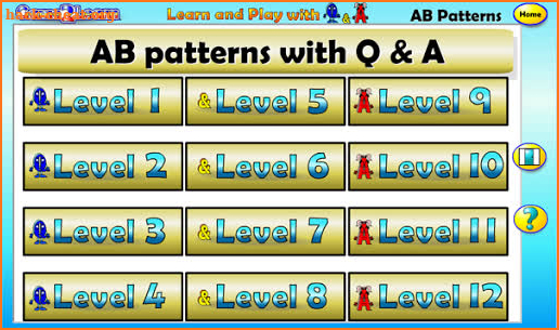 AB Patterns with Q&A screenshot