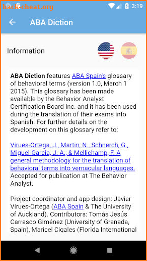 ABA Diction screenshot