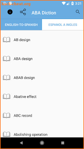 ABA Diction screenshot