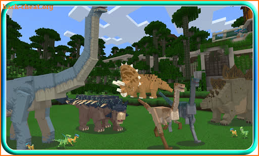 Abandoned Jurassic World Craft Map Minecraft PE screenshot