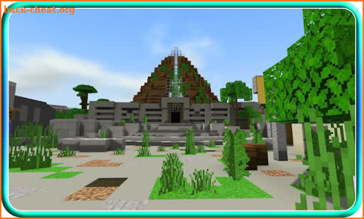 Abandoned Jurassic World Craft Map Minecraft PE screenshot