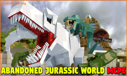 Abandoned Jurassic World for Minecraft screenshot