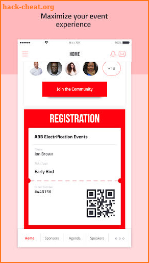 ABB Electrification Events screenshot