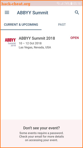 ABBYY Summit screenshot