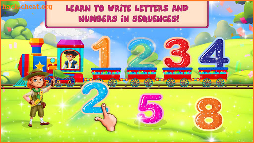 Abc 123 Tracing Learning game screenshot